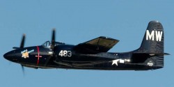 Палубный истребитель Grumman F7F Tigercat